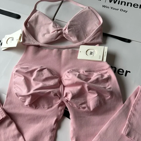 Women's Pink Intimate Set - Picture 2 of 2